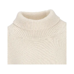 White Cashmere Turtleneck
