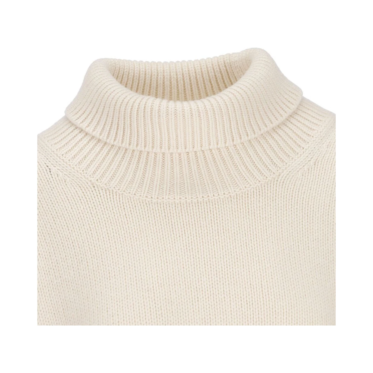 White Cashmere Turtleneck