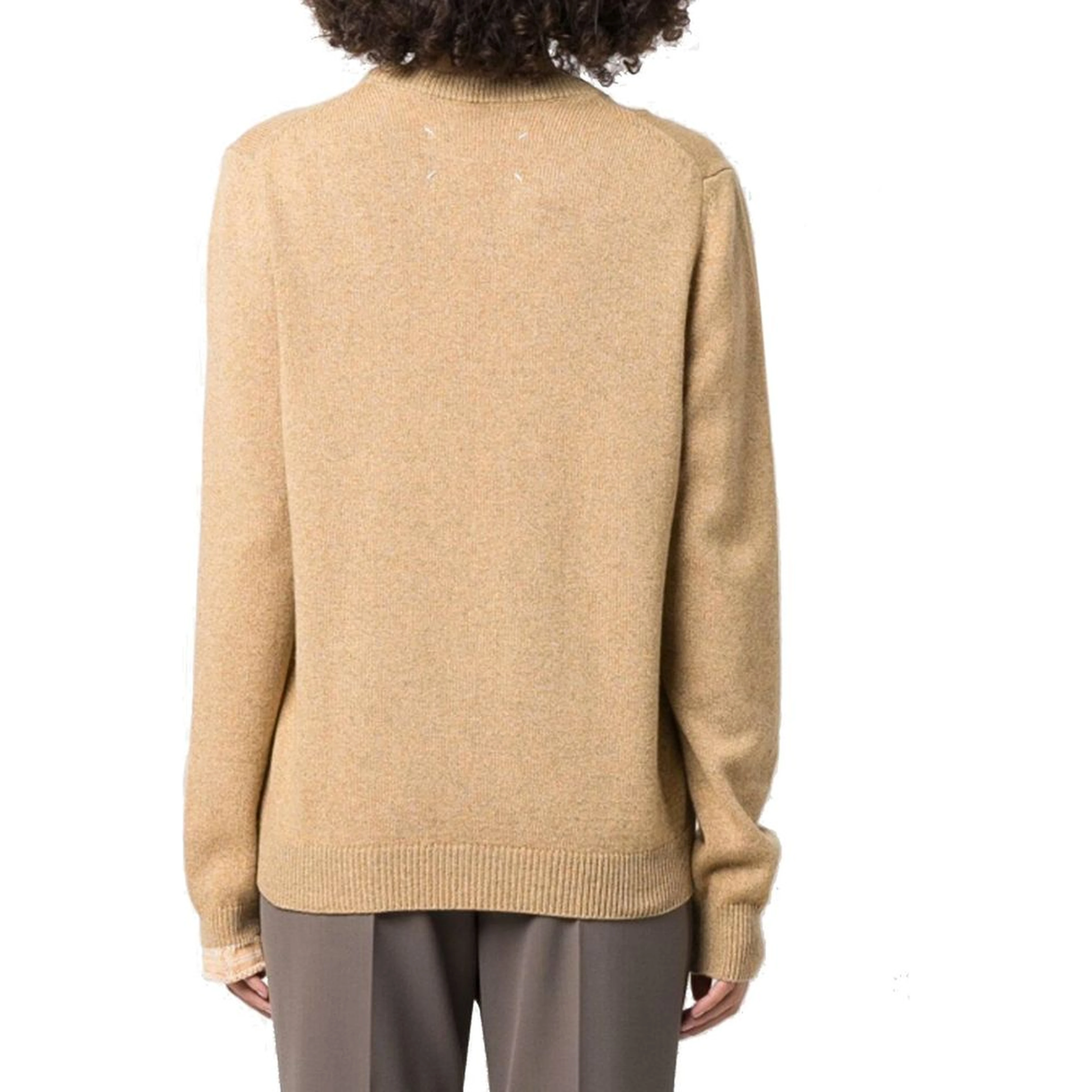 Brown Cashmere Sweatshirt