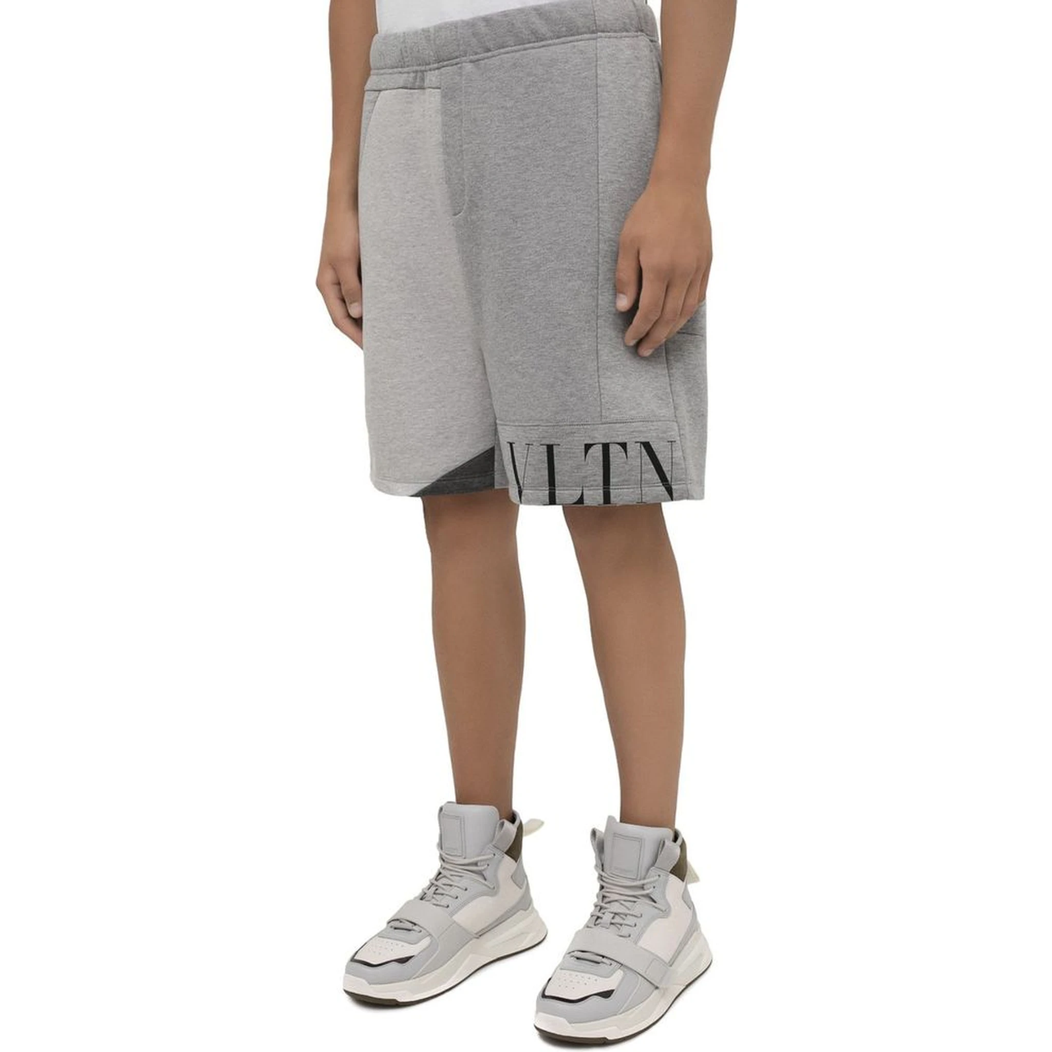 Gray Modal Shorts