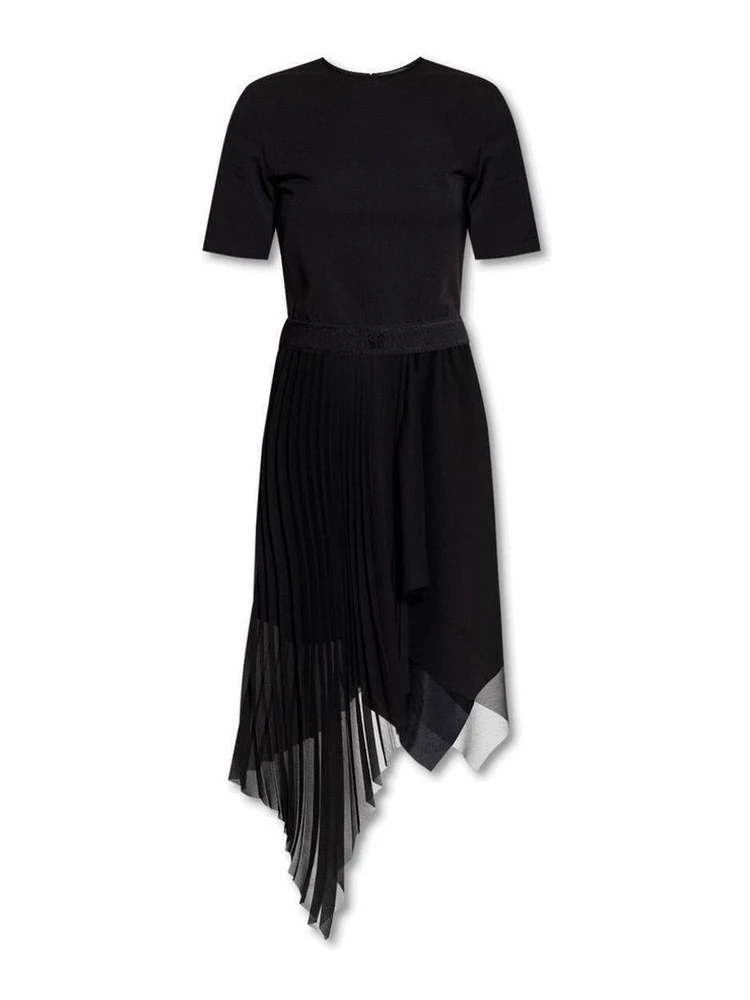 Black Polyester Casual Dress