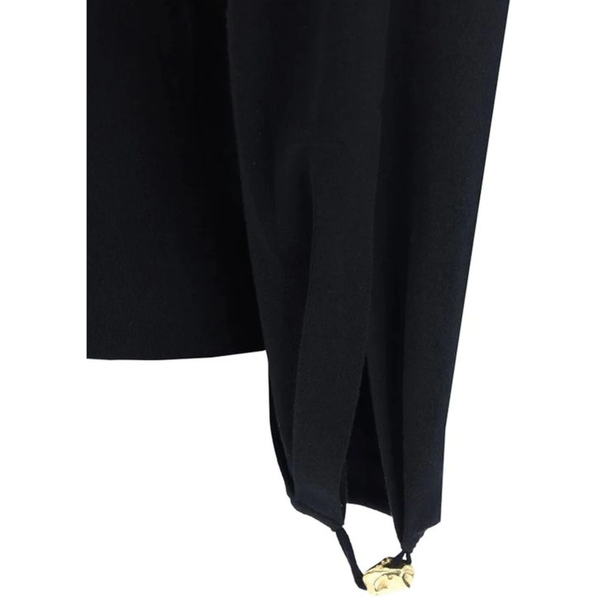 Black Polyamide Sweatshirt