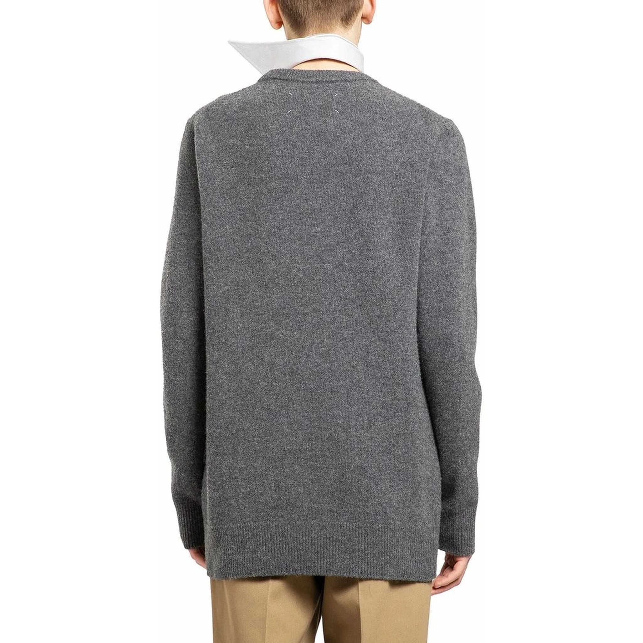 Gray Wool Sweatshirt