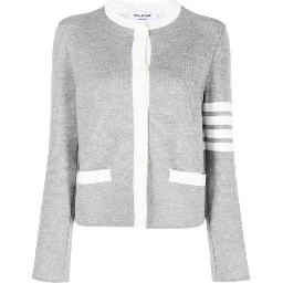 Gray Wool Cardigan