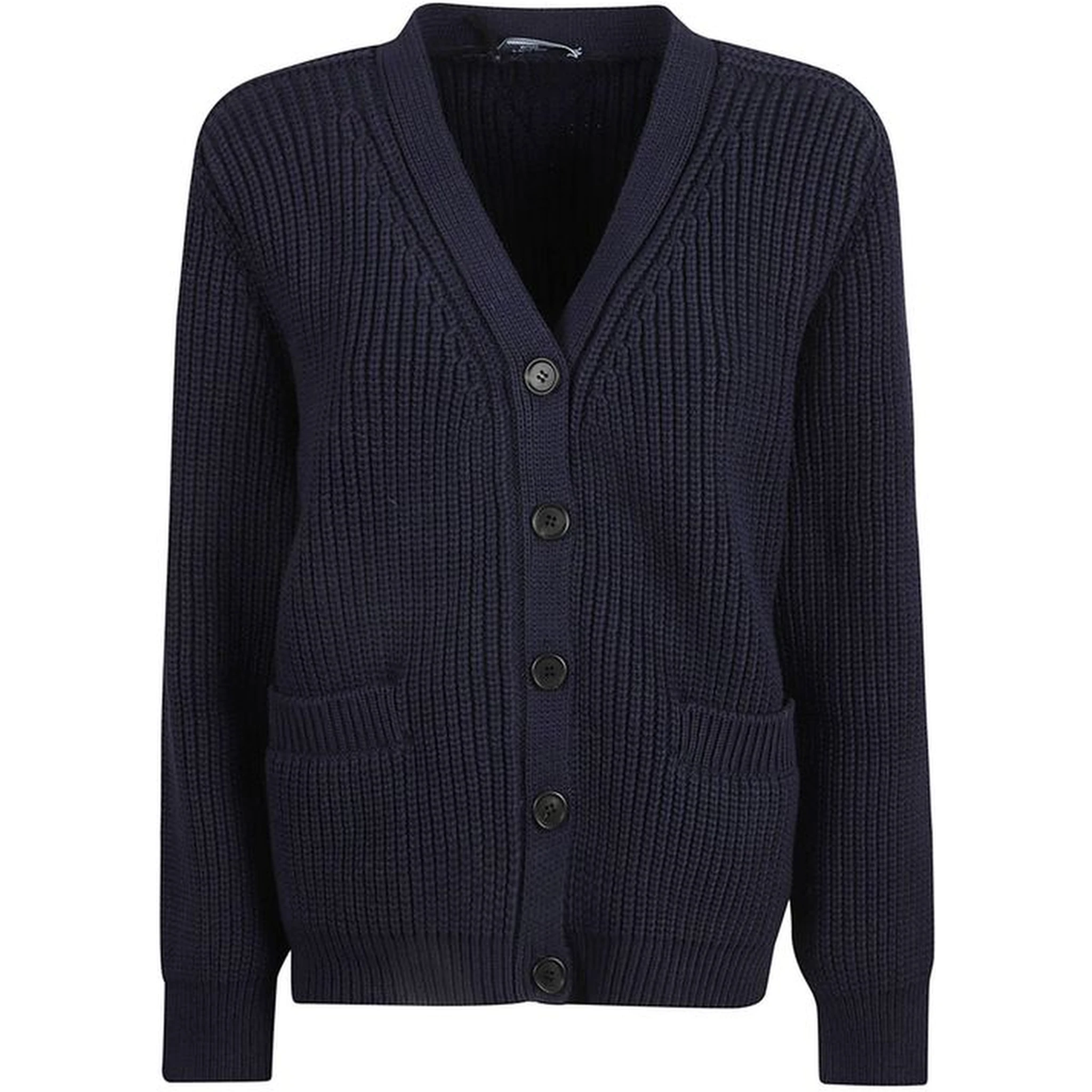 Blue Cotton Cardigan