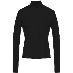 Black Cashmere Turtleneck