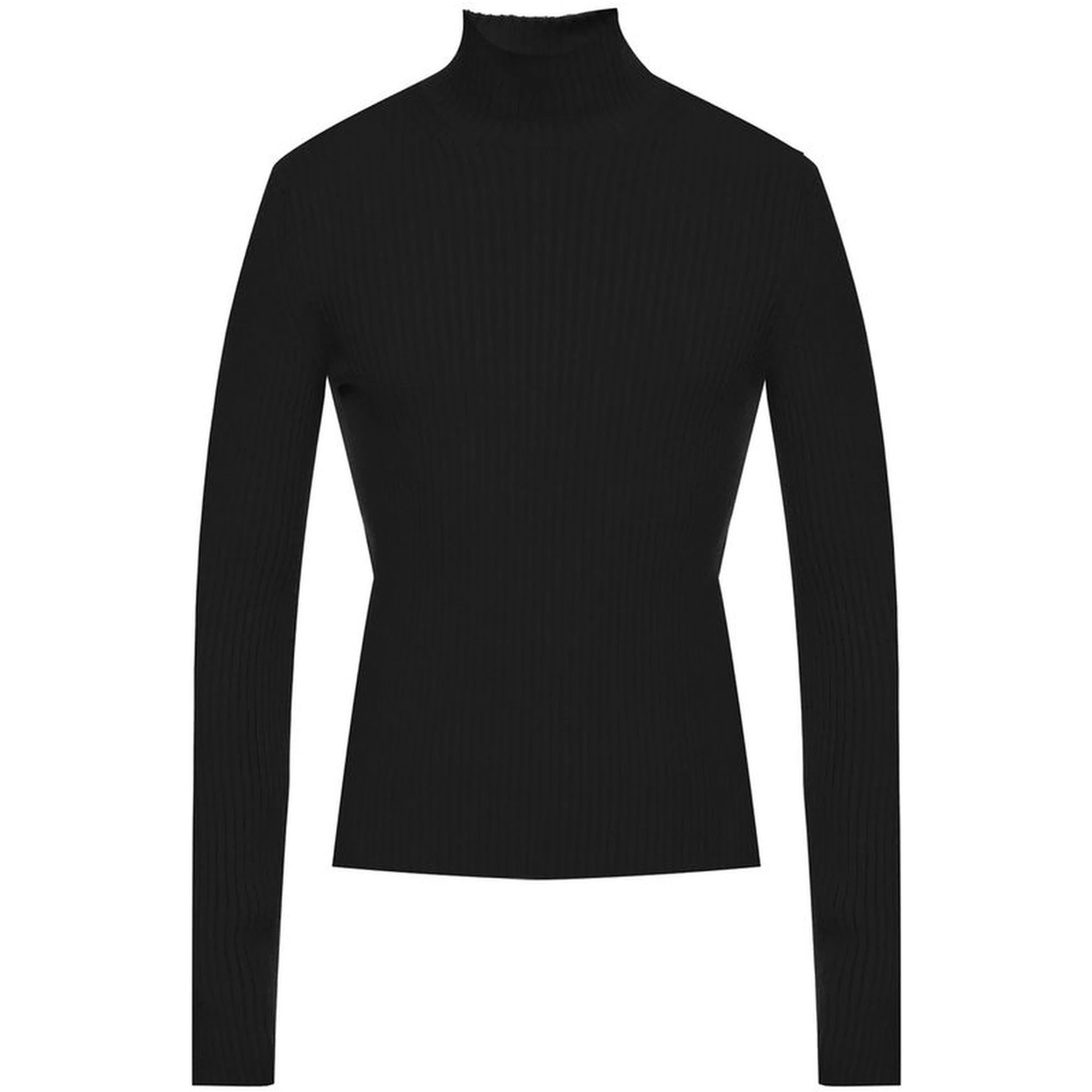 Black Cashmere Turtleneck