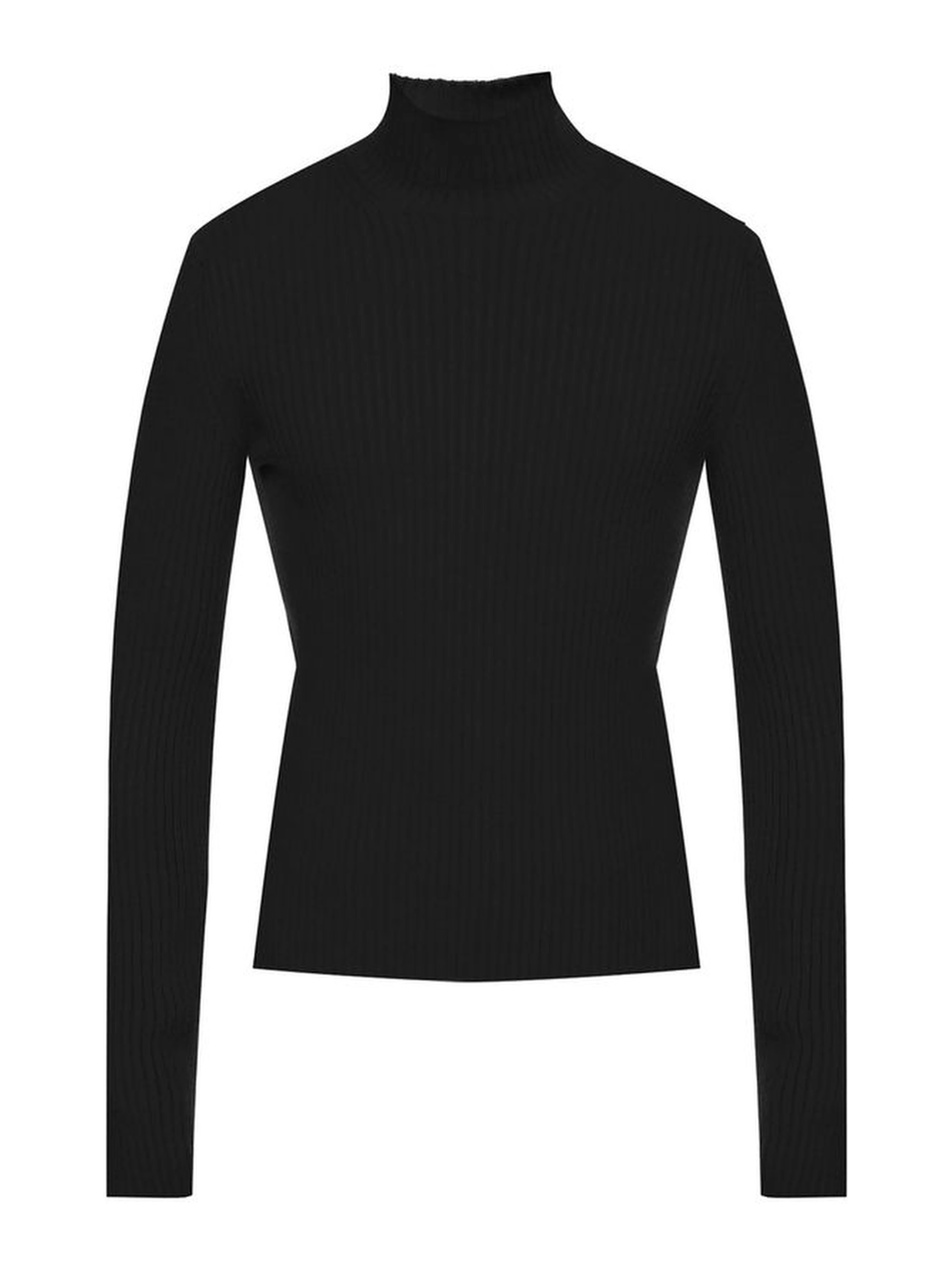Black Cashmere Turtleneck