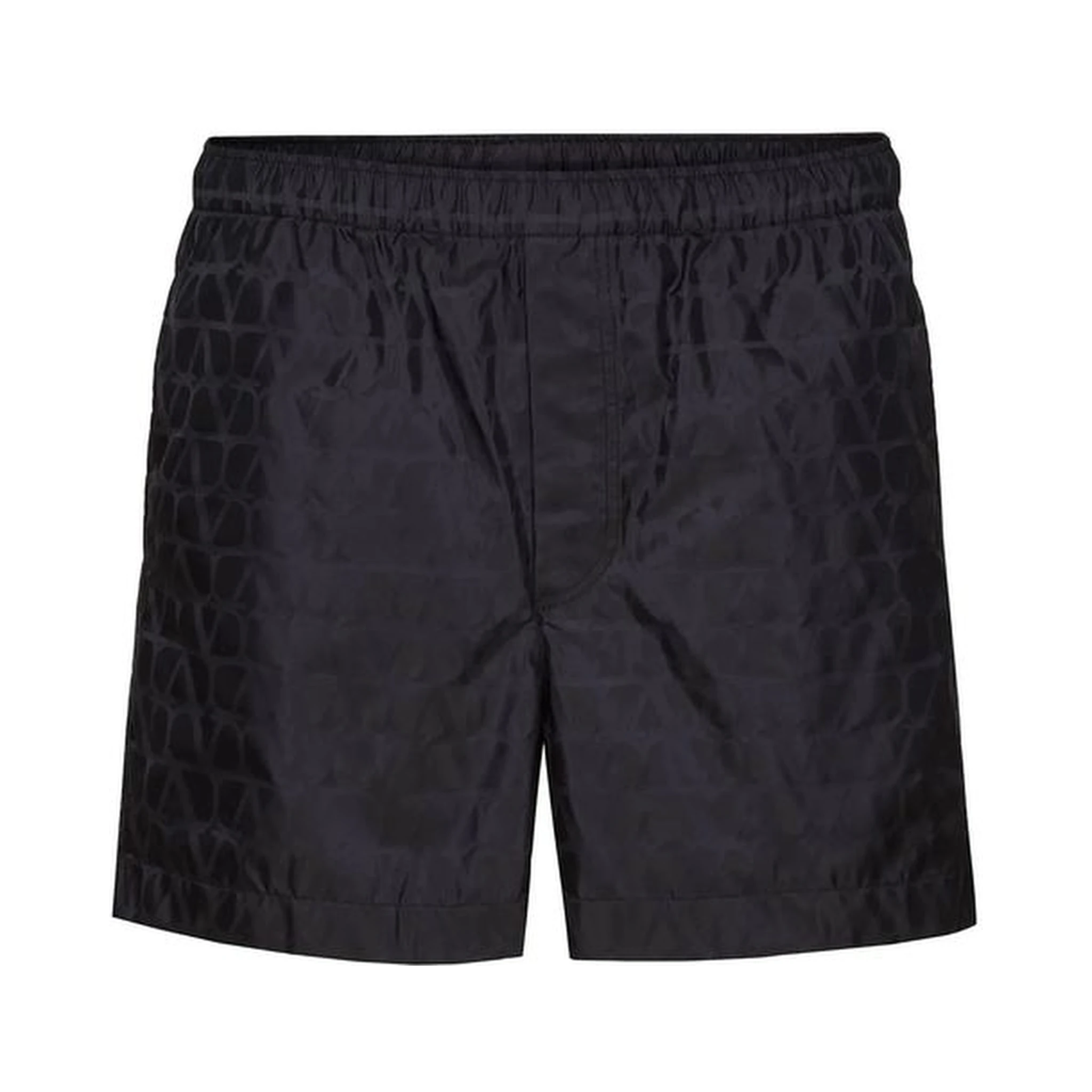 Blue Polyamide Shorts