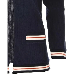Blue Cotton Cardigan