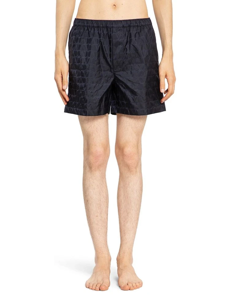 Blue Polyamide Shorts alternative