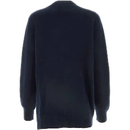 Blue Cashmere Cardigan