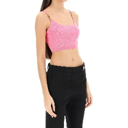 Multicolor Elastane Tank Tops