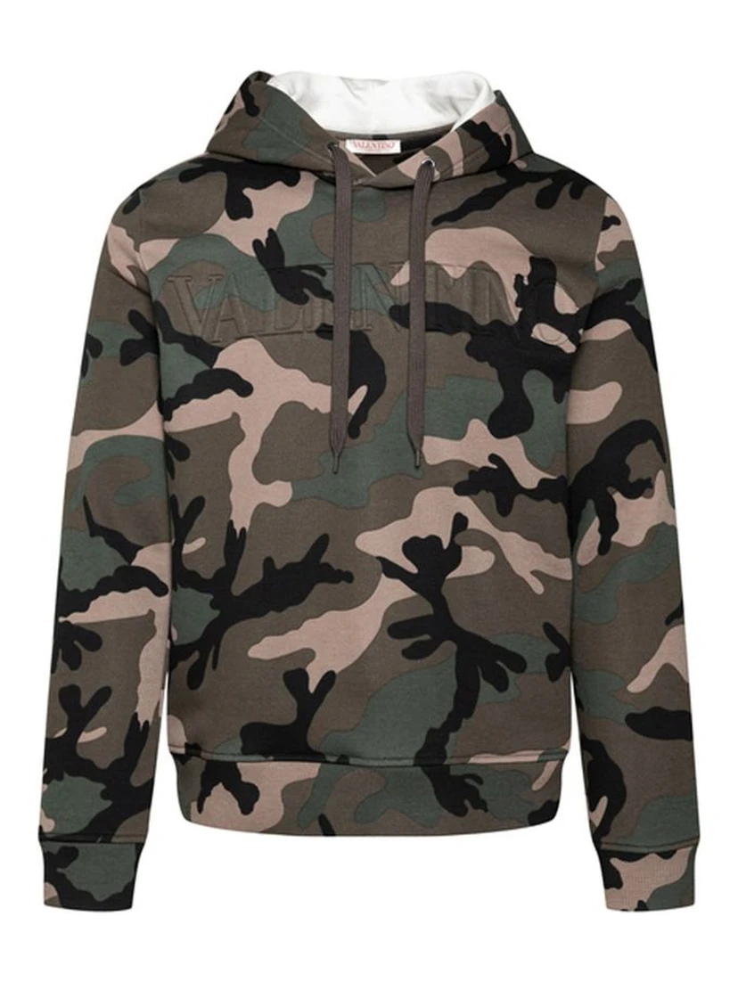 Bicolor Cotton Sweatshirt