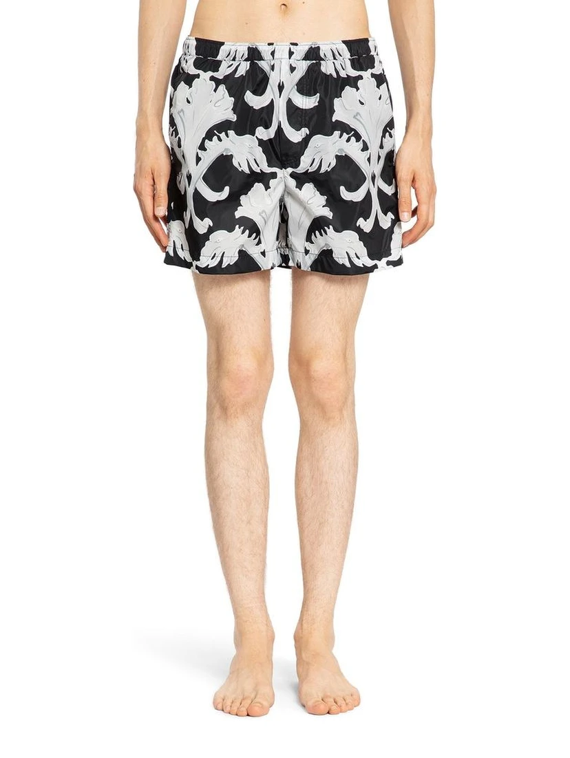 Black Polyamide Shorts