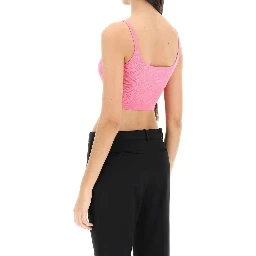 Multicolor Elastane Tank Tops