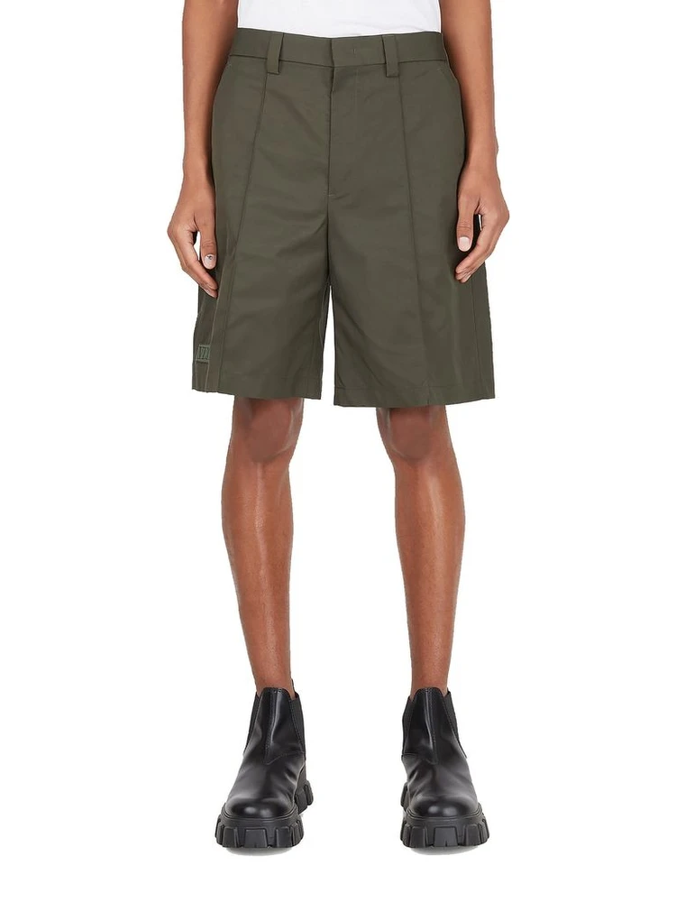 Bicolor Polyester Bermuda Shorts alternative
