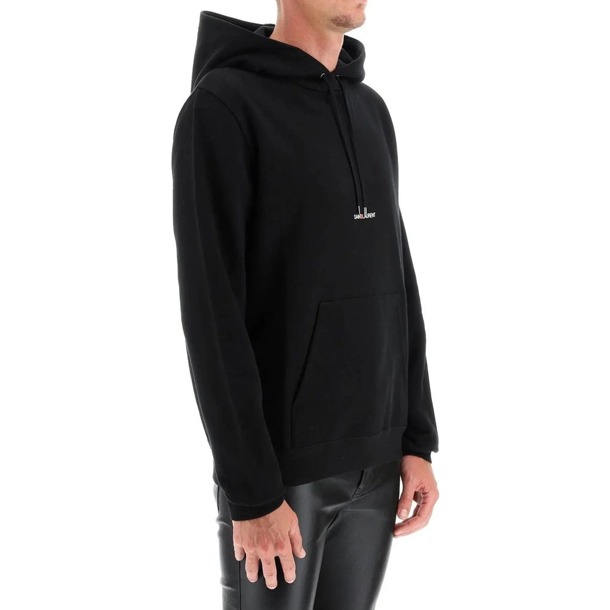 Black Cotton Sweatshirt