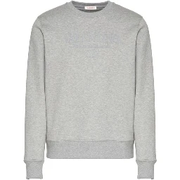 سويت شيرت قطني رمادي