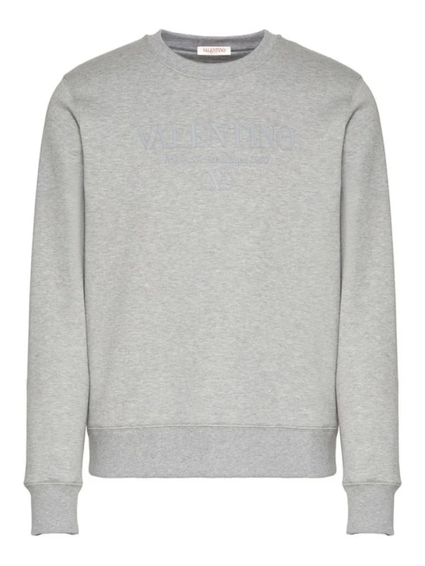 Gray Cotton Sweatshirt
