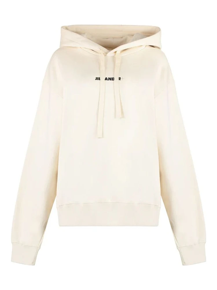 White Cotton Sweatshirt