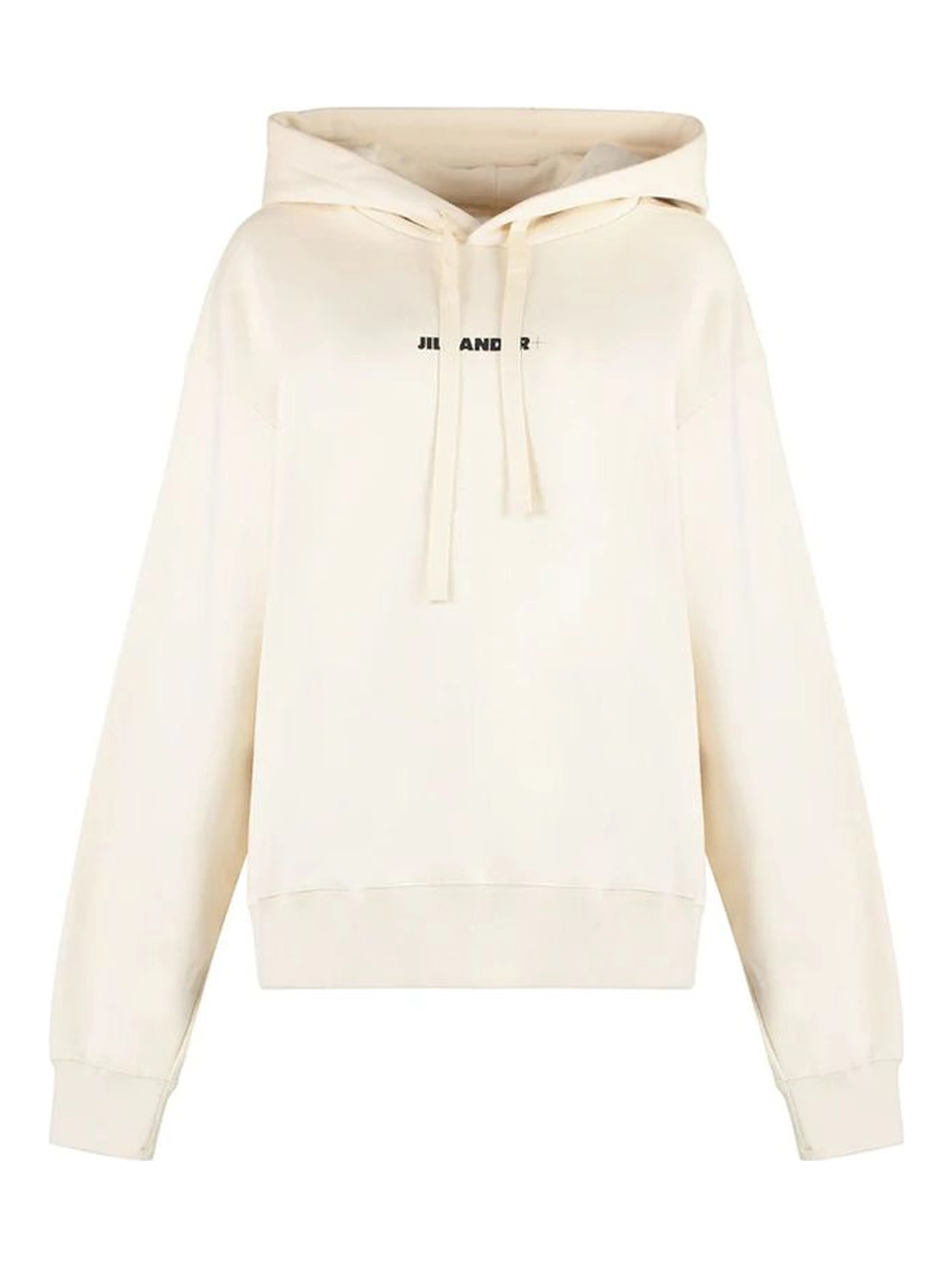 White Cotton Sweatshirt