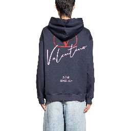 سويت شيرت قطني أزرق