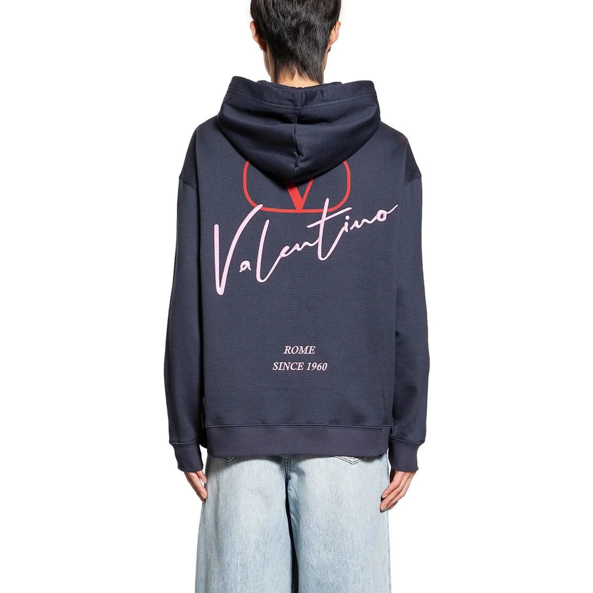 Blue Cotton Sweatshirt