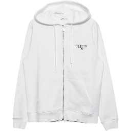 سويت شيرت قطني أبيض