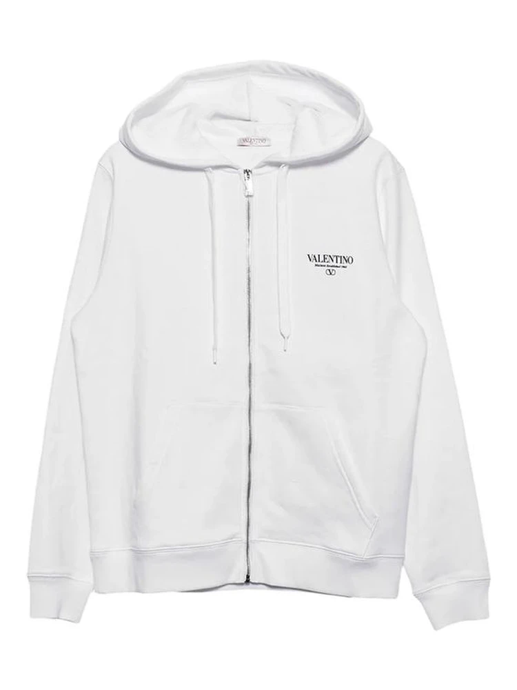 White Cotton Sweatshirt