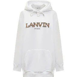 White Cotton Sweatshirt