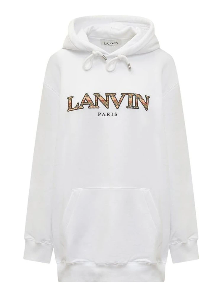 White Cotton Sweatshirt