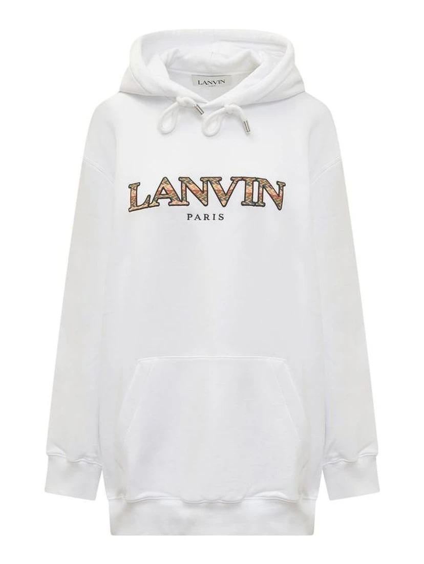 White Cotton Sweatshirt