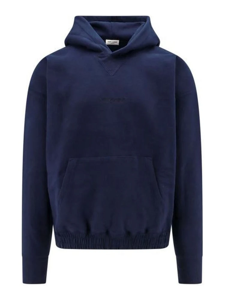 Blue Cotton Sweatshirt