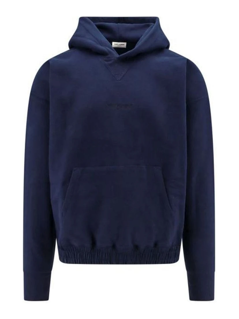Blue Cotton Sweatshirt