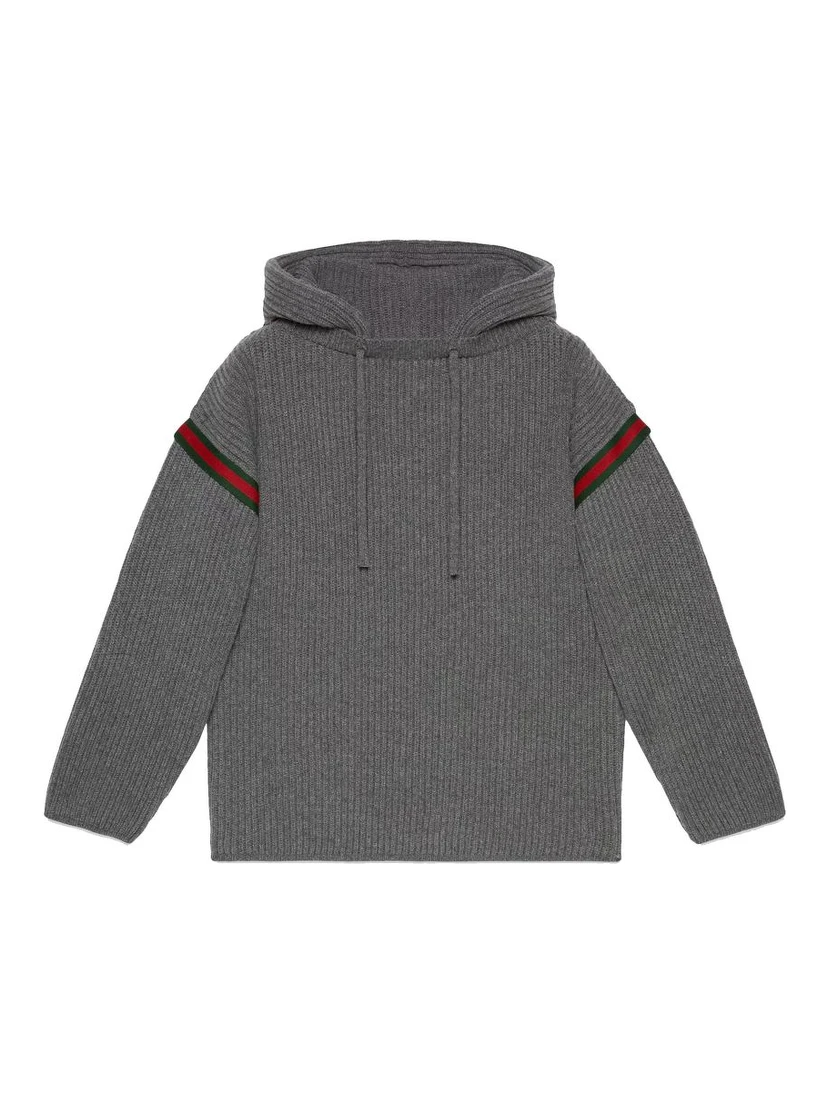 Gray Cashmere Sweatshirt