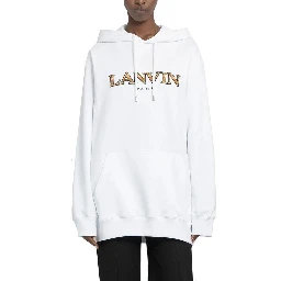 White Cotton Sweatshirt