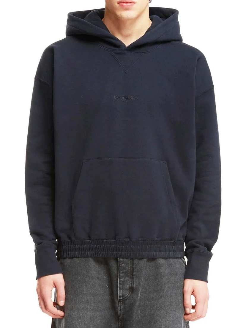 Blue Cotton Sweatshirt