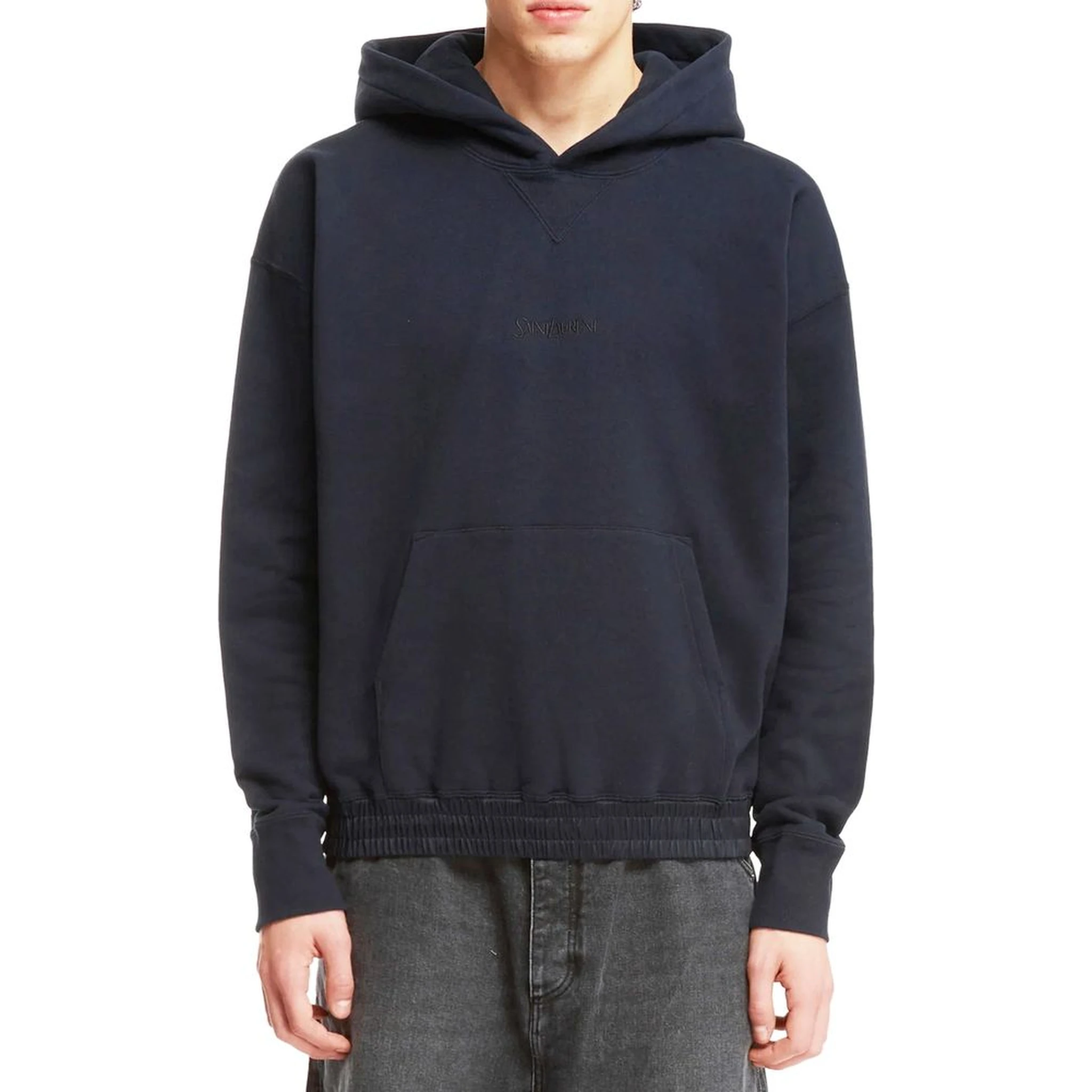 Blue Cotton Sweatshirt