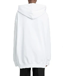 White Cotton Sweatshirt