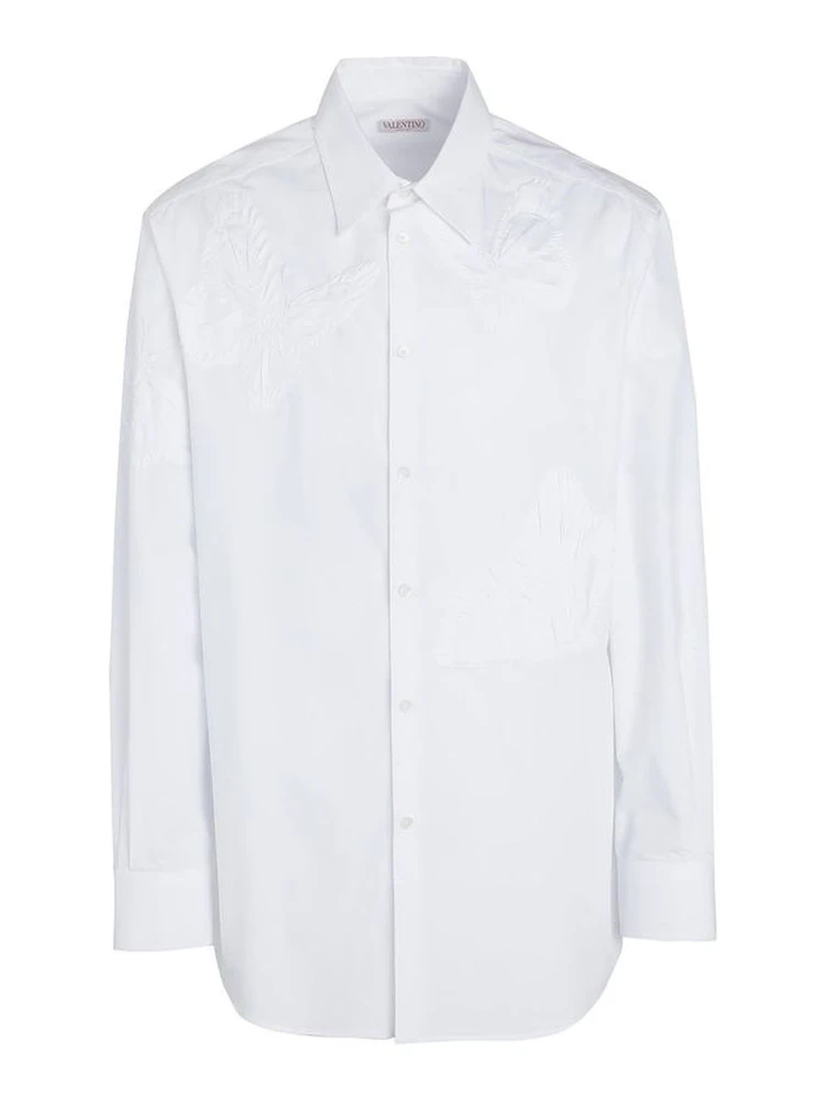 White Cotton Dress Shirt