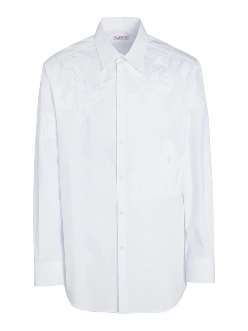 White Cotton Dress Shirt