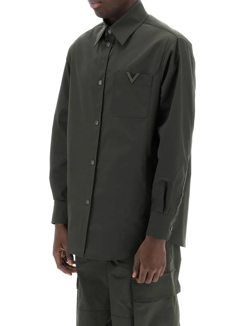 Bicolor Polyester Shell Jacket