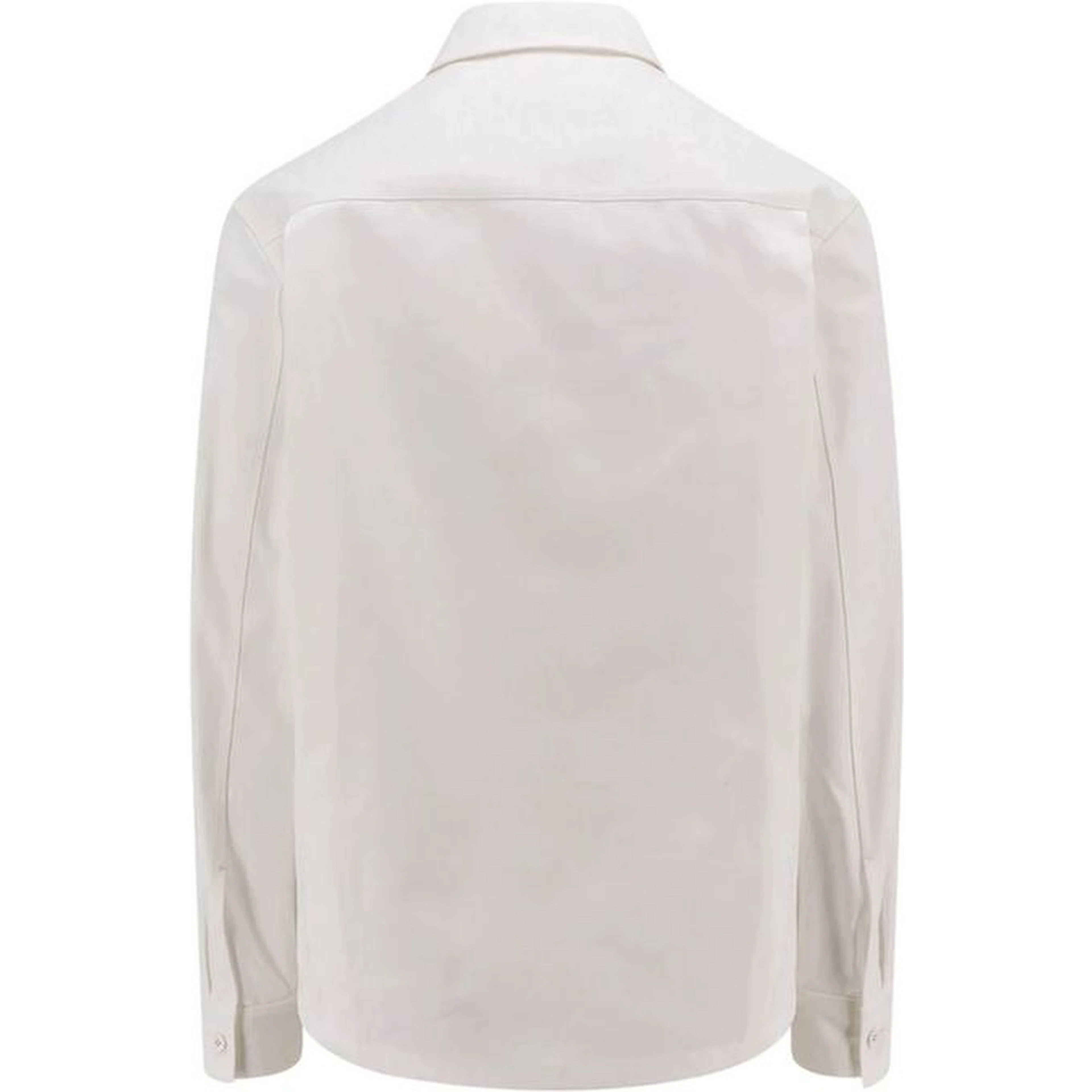 White Cotton Dress Shirt