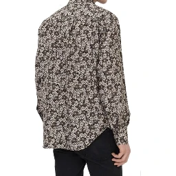 Bicolor Cotton Pattern Shirt