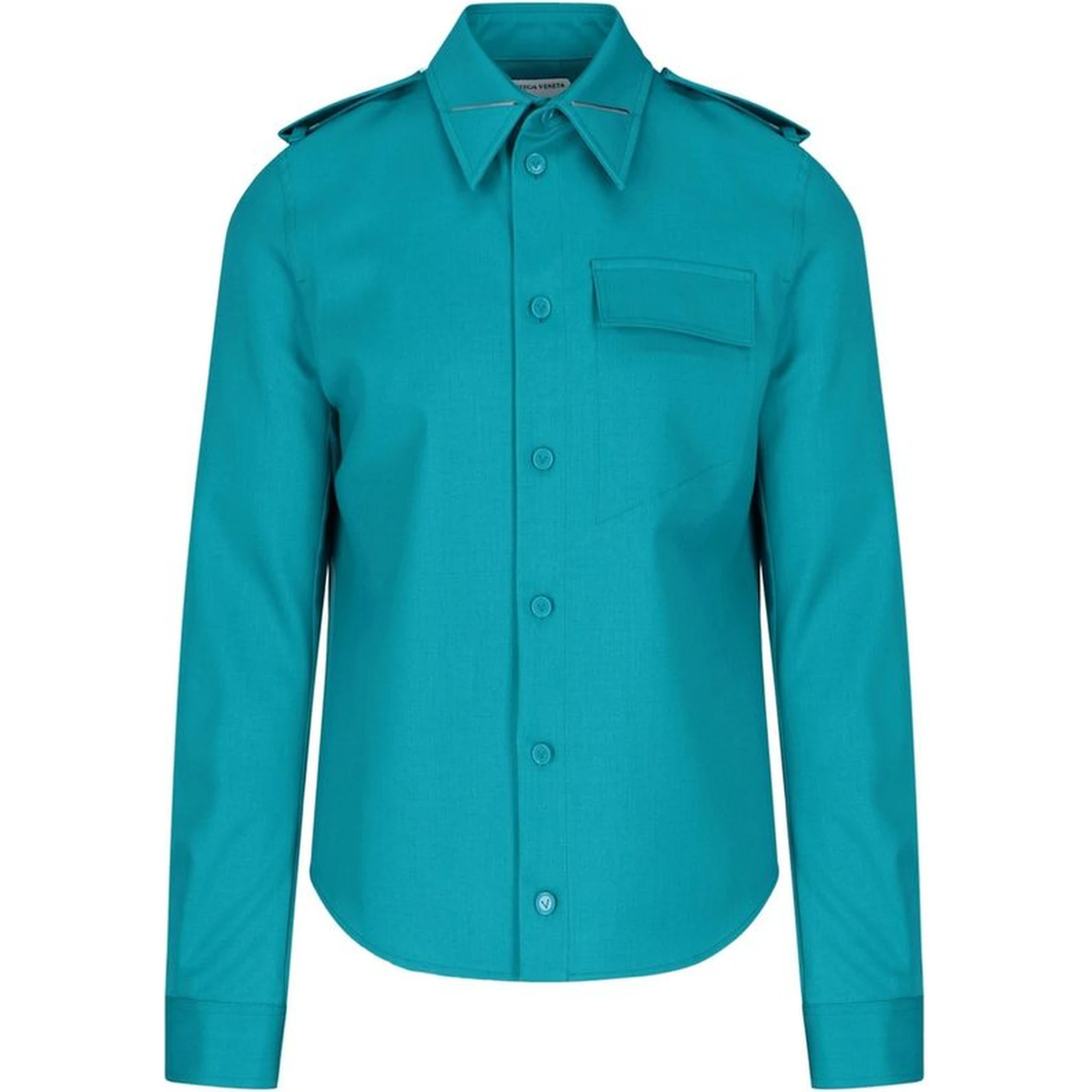 Bicolor Elastane Dress Shirt