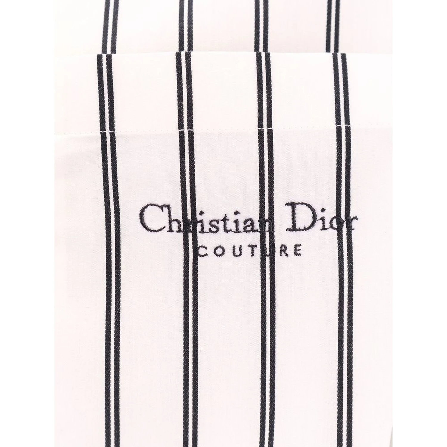 White Cotton Pattern Shirt
