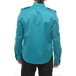 Bicolor Elastane Dress Shirt