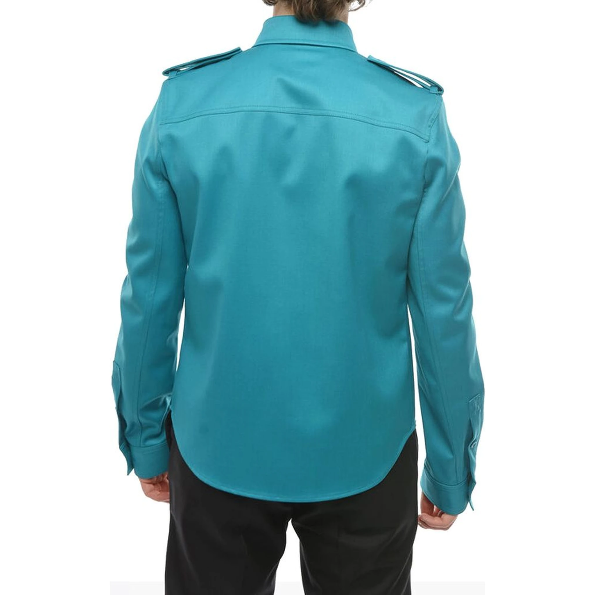 Bicolor Elastane Dress Shirt