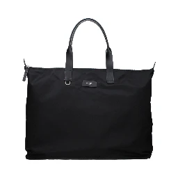 Black Nylon Shoulder Bag